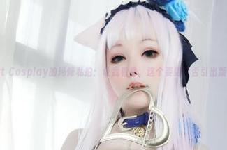 Kitkat Cosplay的玛修私拍：让我看看，这个姿势能否引出新会员？