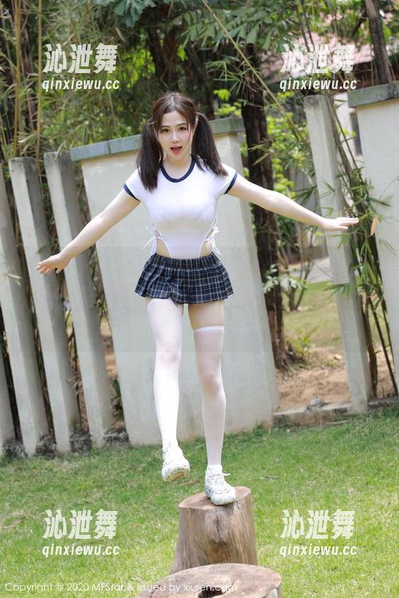 MFStar模范学院 - 一组令人咋舌的私拍，NaNa_baby的长腿快把我的审美摧毁了。图包准备好了吗？