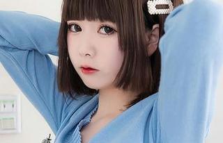 向小圆女友的高清魅力，这眼神，危险信号？