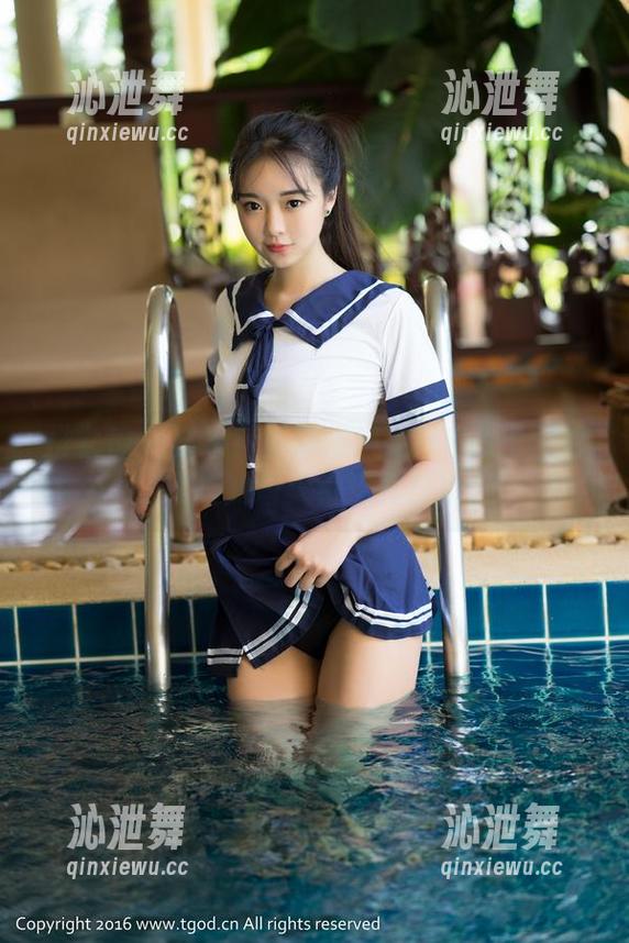 推女神 - 必看！苏糯米Mi的JK私拍图包，难道她每天都这样打扮？