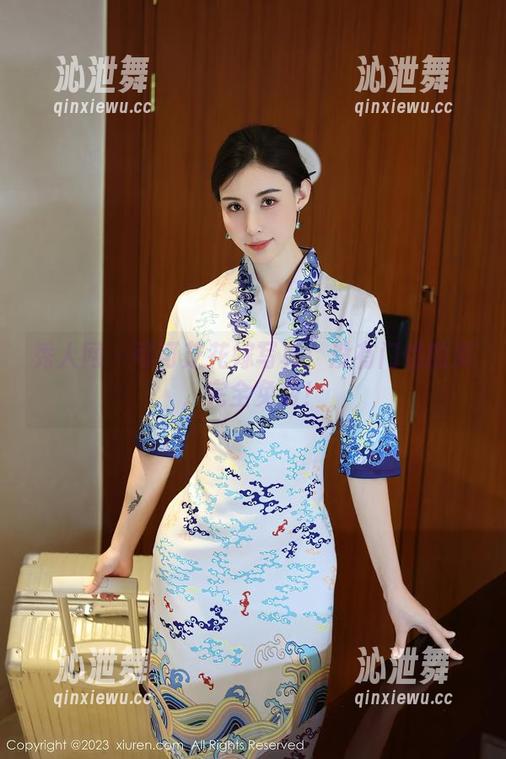 秀人网 - 可可芝花嫁写真：没有门槛的美，完全免费！