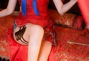 这波免费写真《碧蓝华裳》，鳗鱼霏儿果然是个人才啊！